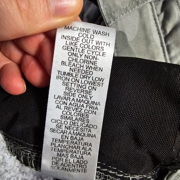 Democracy‎ Jeans Womens 8 Green Camo Skinny Ab Technology Stretch Ankle Pants - Picture 6 of 13